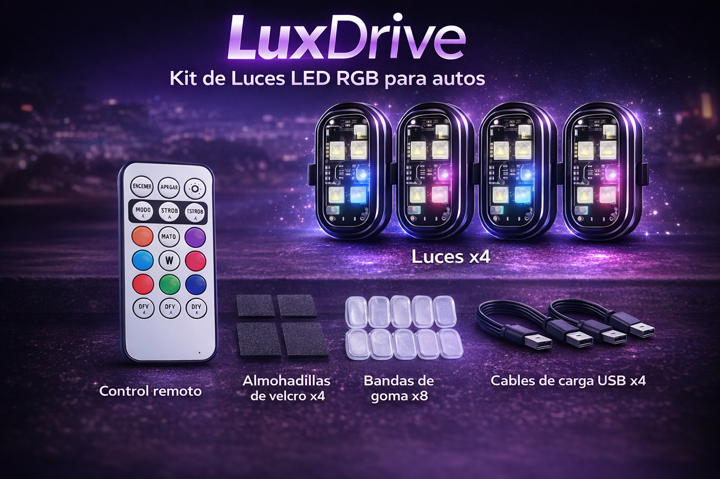 Luces LED RGB Premium