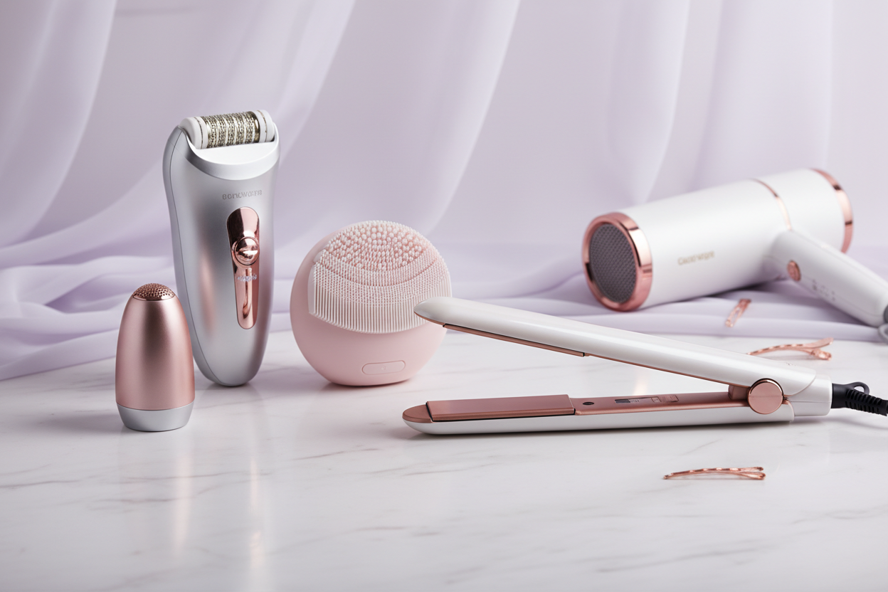 otra imagen on prodcuto para pelo y piel como plancha de pelo y depiladroas